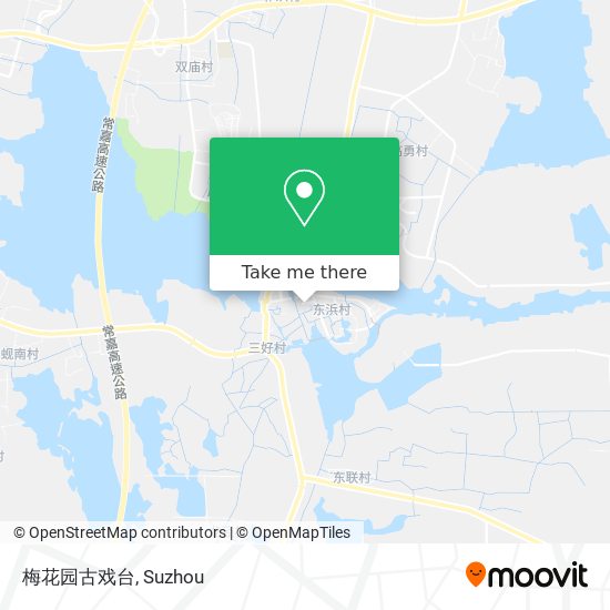 梅花园古戏台 map