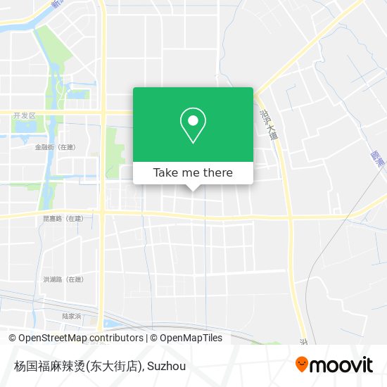 杨国福麻辣烫(东大街店) map