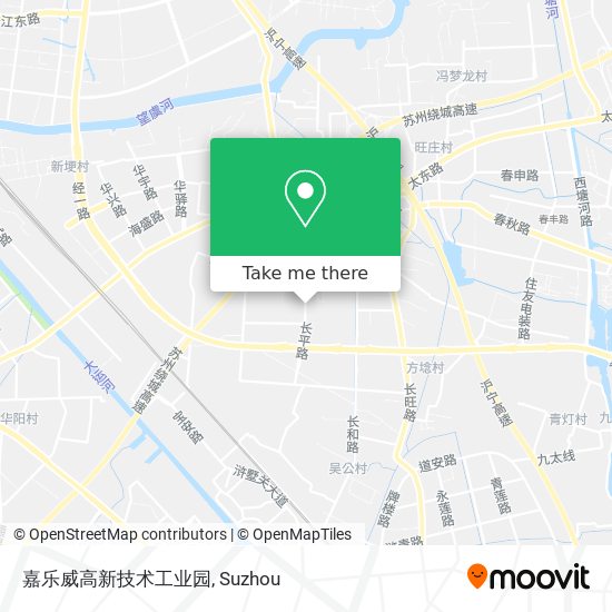 嘉乐威高新技术工业园 map