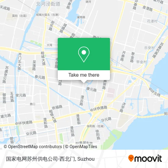 国家电网苏州供电公司-西北门 map