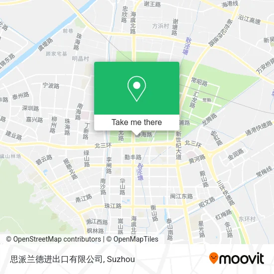 思派兰德进出口有限公司 map