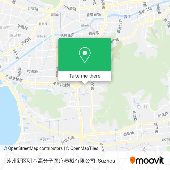 苏州新区明基高分子医疗器械有限公司 map