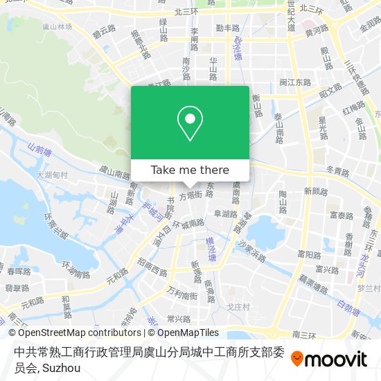 中共常熟工商行政管理局虞山分局城中工商所支部委员会 map