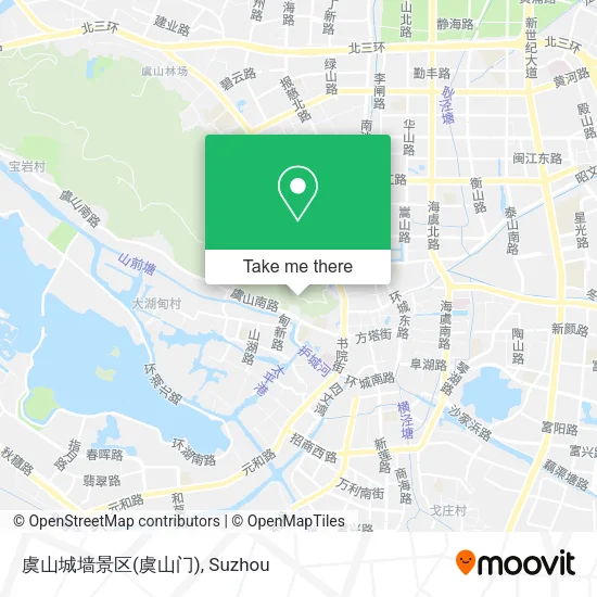 虞山城墙景区(虞山门) map