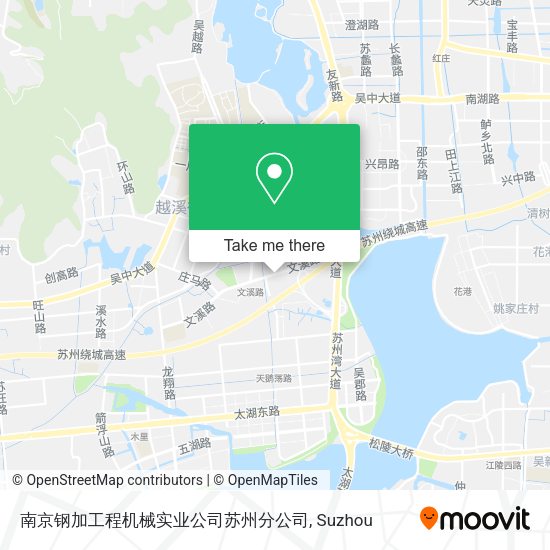 南京钢加工程机械实业公司苏州分公司 map