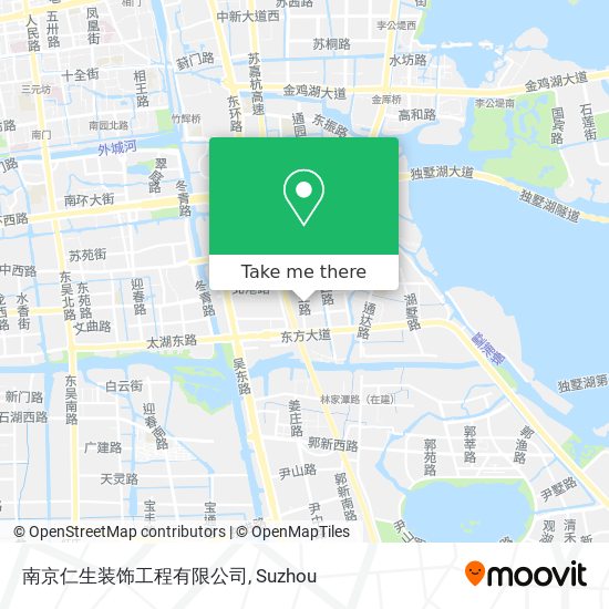 南京仁生装饰工程有限公司 map