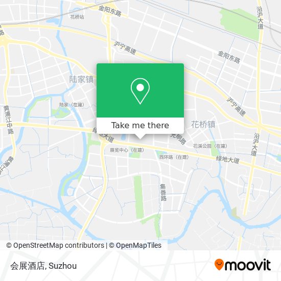 会展酒店 map