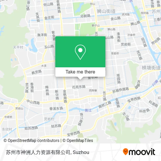 苏州市神洲人力资源有限公司 map