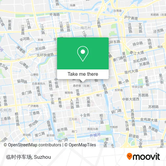 临时停车场 map