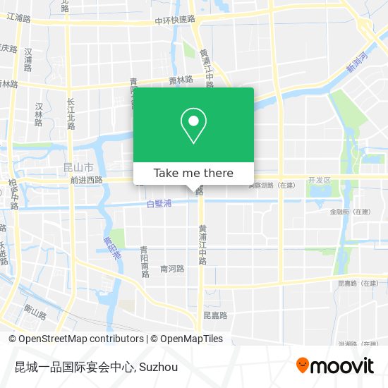 昆城一品国际宴会中心 map