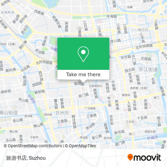 旅游书店 map
