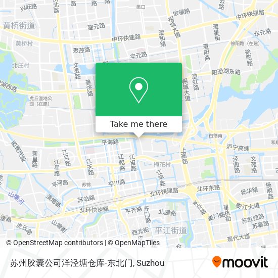 苏州胶囊公司洋泾塘仓库-东北门 map