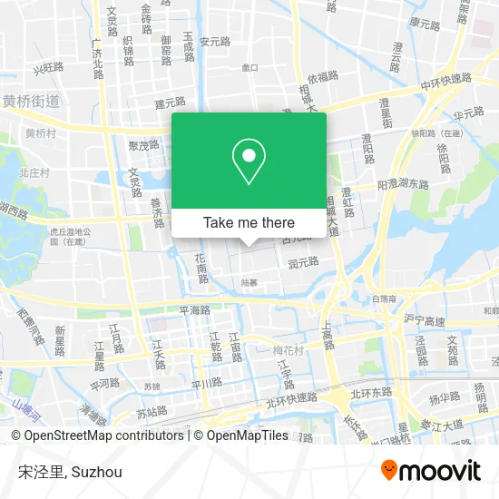 宋泾里 map