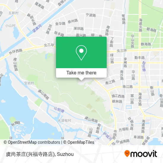 虞尚茶庄(兴福寺路店) map