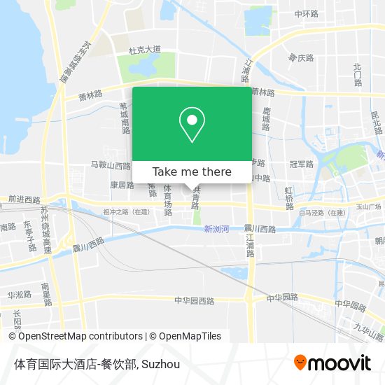 体育国际大酒店-餐饮部 map