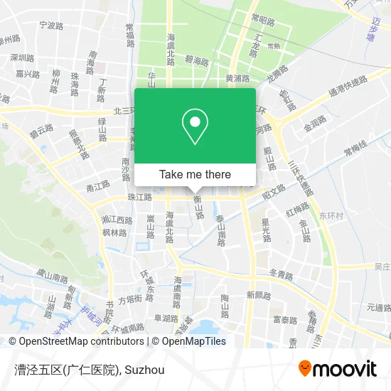 漕泾五区(广仁医院) map