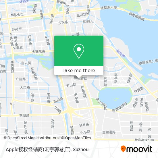 Apple授权经销商(宏宇郭巷店) map