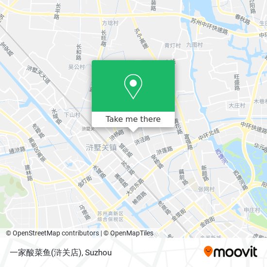 一家酸菜鱼(浒关店) map