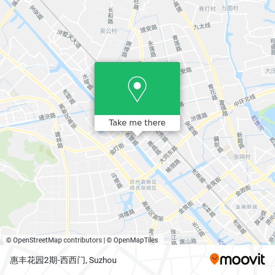 惠丰花园2期-西西门 map