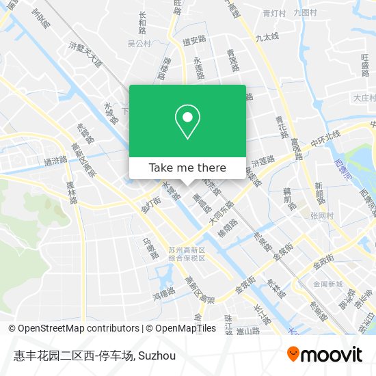 惠丰花园二区西-停车场 map