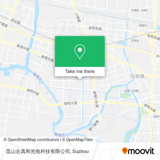 昆山合真和光电科技有限公司 map