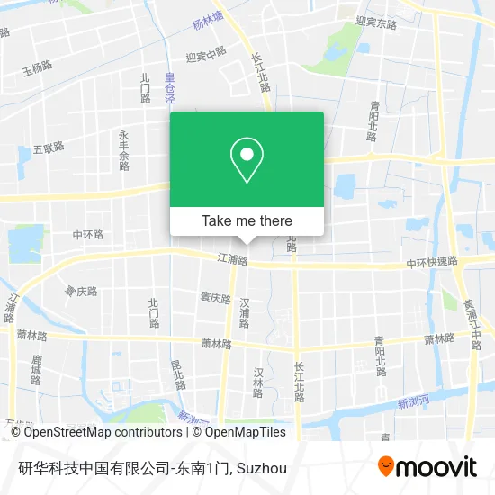 研华科技中国有限公司-东南1门 map