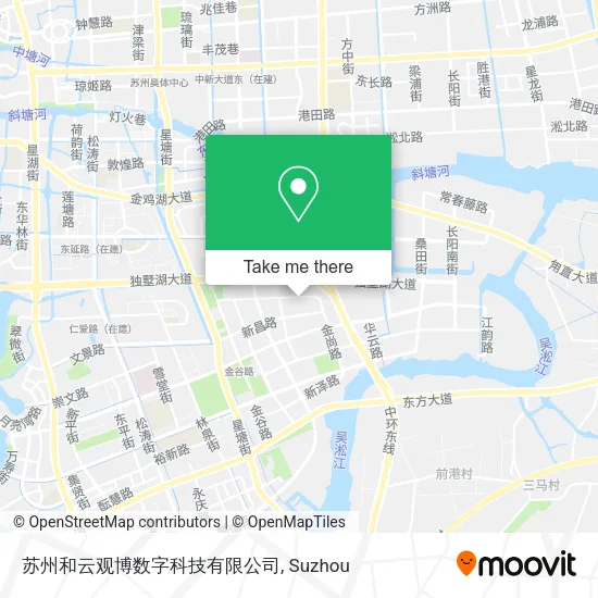 苏州和云观博数字科技有限公司 map