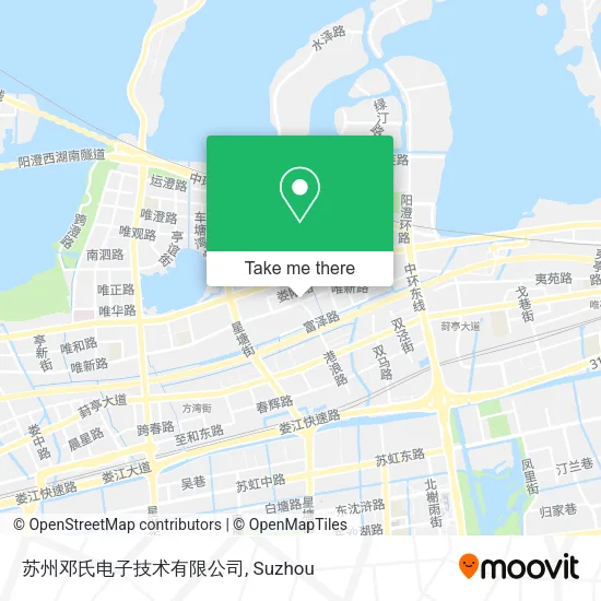 苏州邓氏电子技术有限公司 map