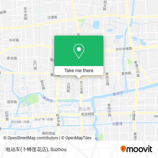 电动车(卜蜂莲花店) map