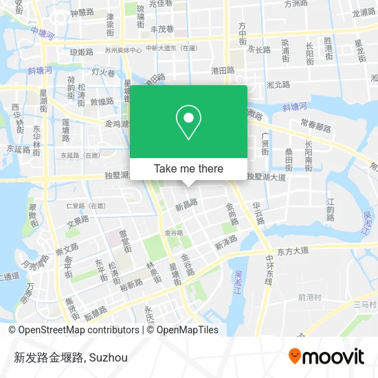 新发路金堰路 map
