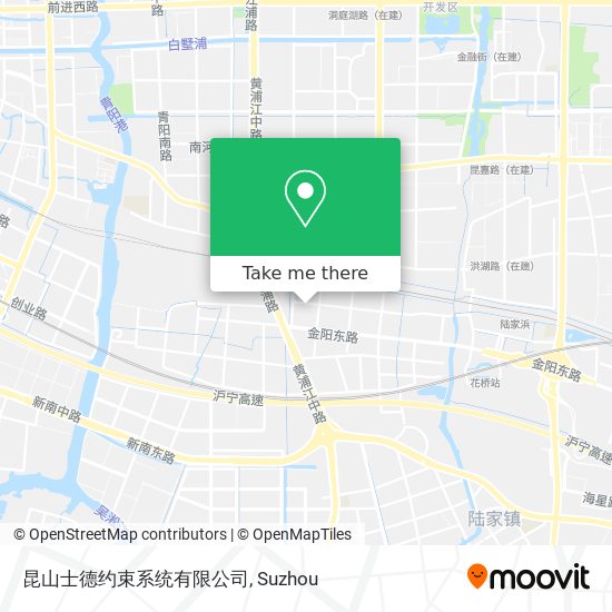 昆山士德约束系统有限公司 map