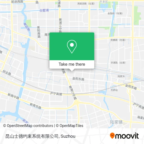 昆山士德约束系统有限公司 map
