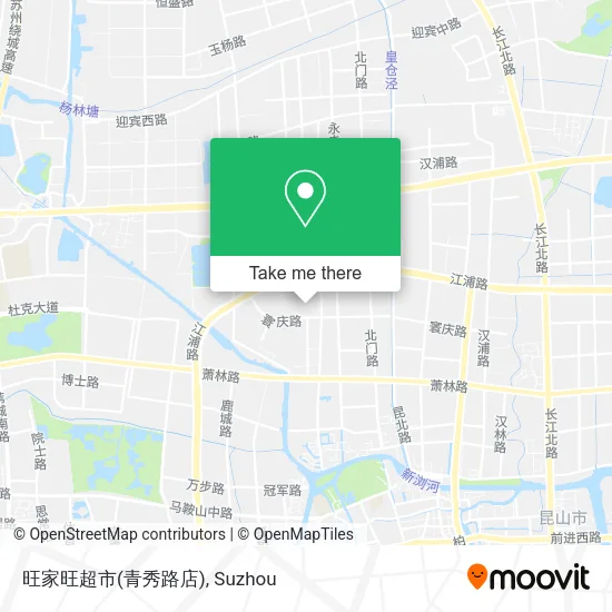 旺家旺超市(青秀路店) map