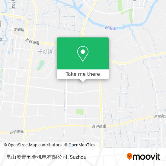 昆山奥青五金机电有限公司 map