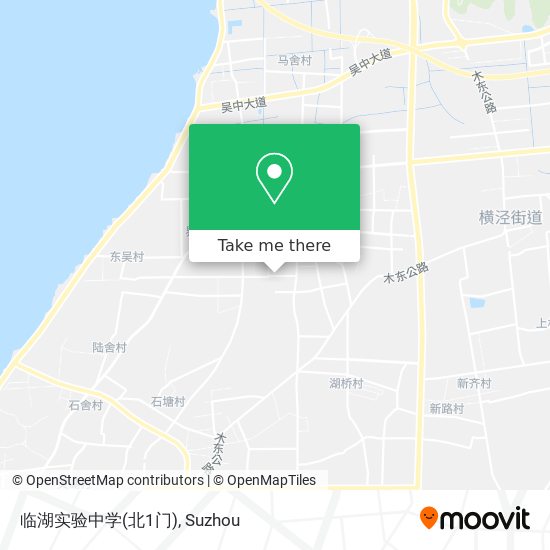 临湖实验中学(北1门) map