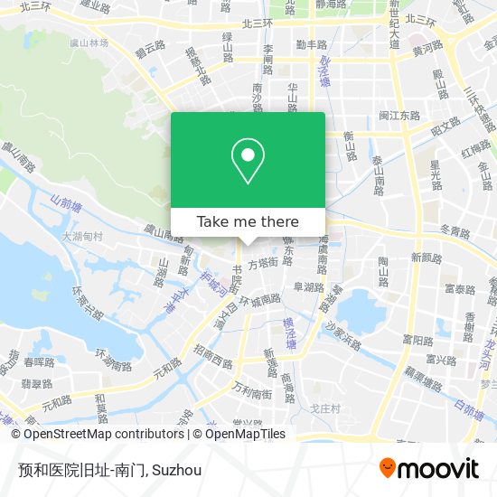 预和医院旧址-南门 map