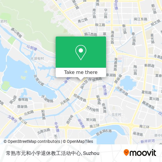 常熟市元和小学退休教工活动中心 map
