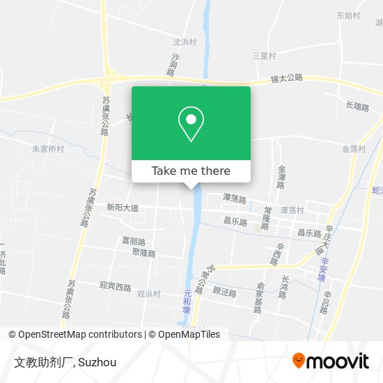 文教助剂厂 map