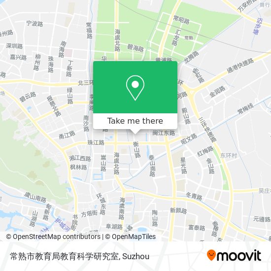 常熟市教育局教育科学研究室 map