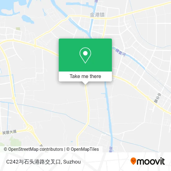 C242与石头港路交叉口 map