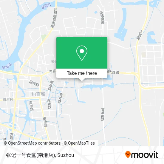 张记一号食堂(南港店) map