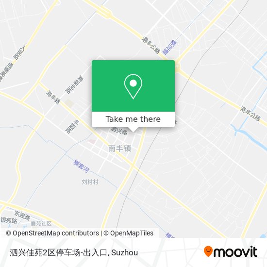 泗兴佳苑2区停车场-出入口 map