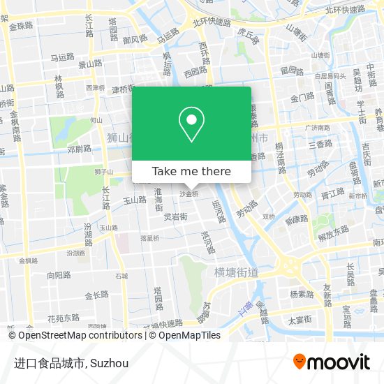 进口食品城市 map