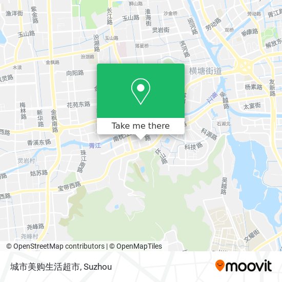 城市美购生活超市 map