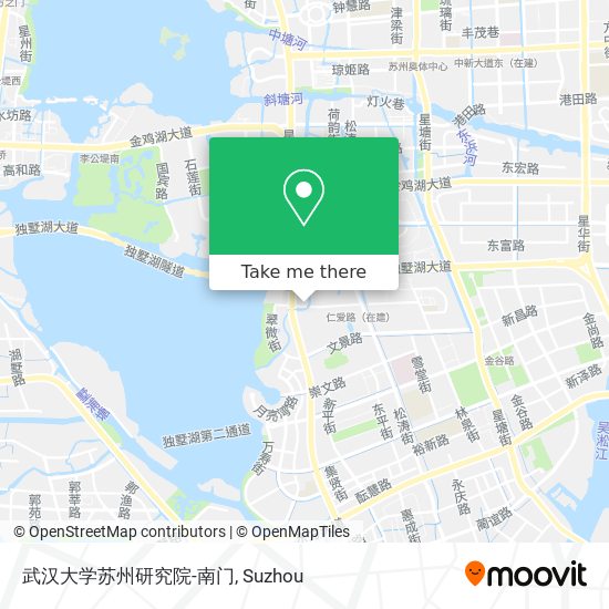 武汉大学苏州研究院-南门 map