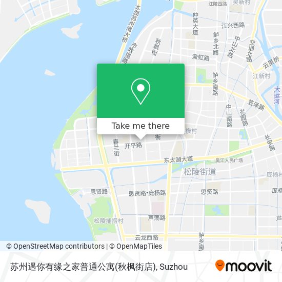 苏州遇你有缘之家普通公寓(秋枫街店) map