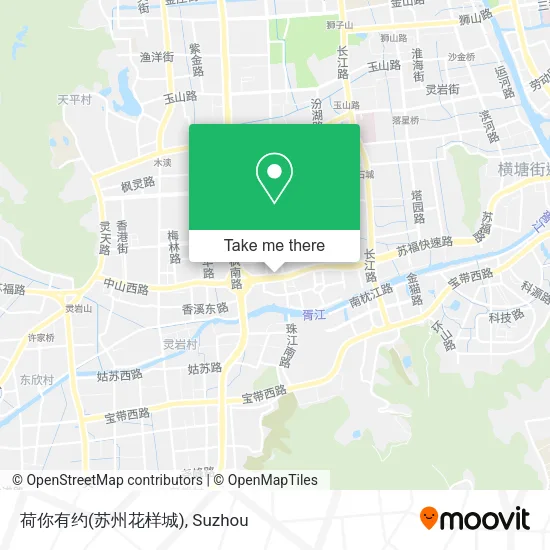 荷你有约(苏州花样城) map