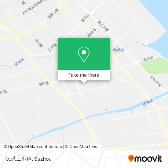 民营工业区 map