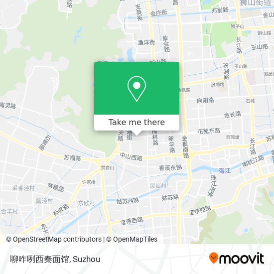 聊咋咧西秦面馆 map