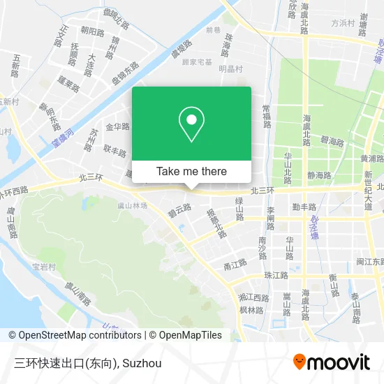 三环快速出口(东向) map